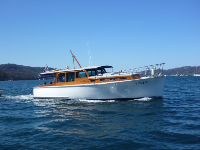 Luxury Yacht Charter Pittwater Kangaroo Timber Classic Yacht